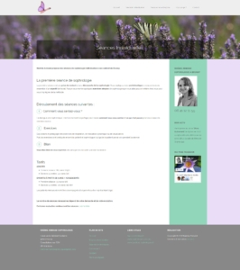 Etreweb crée le site internet de Noémie Armand Sophrologue