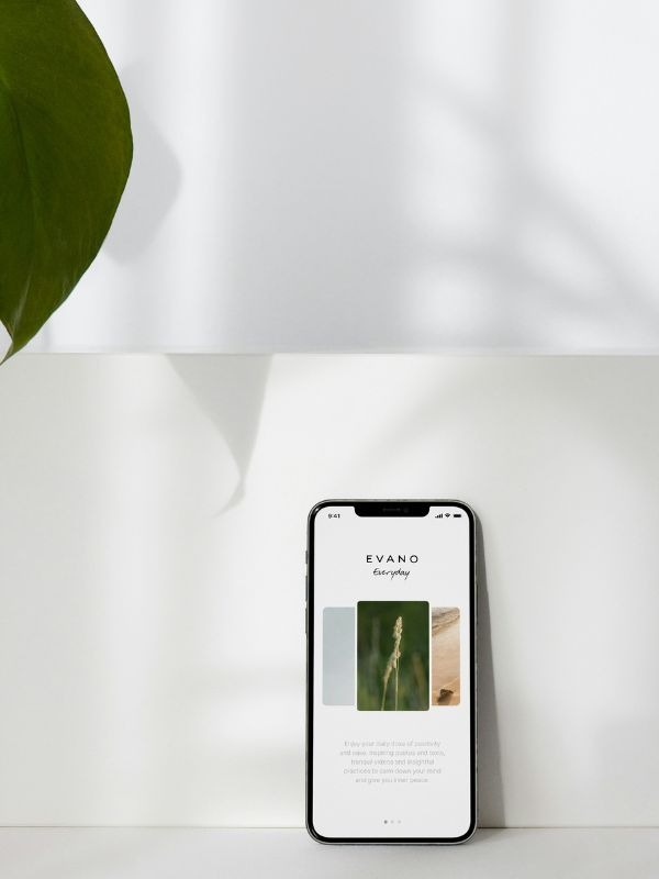 un site internet affiché sur un smartphone